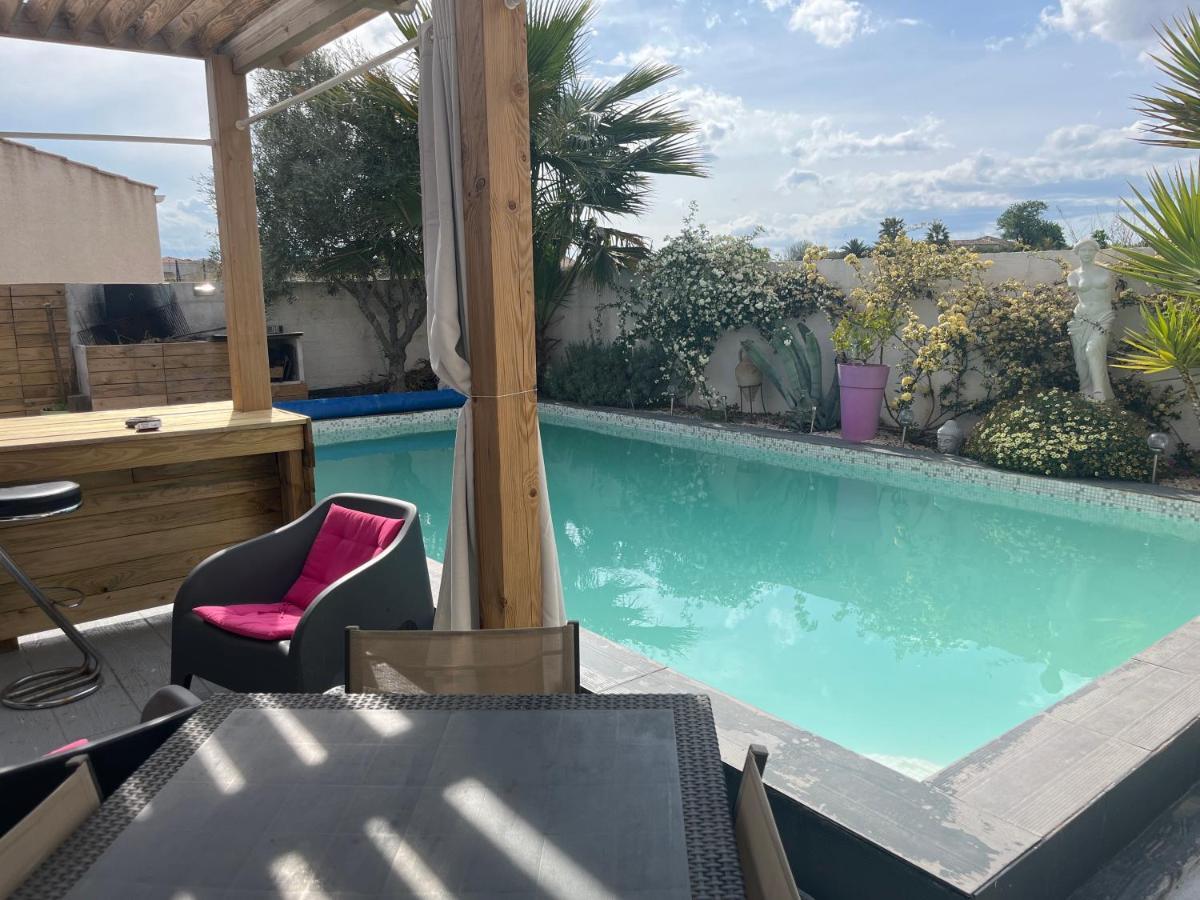 Villa Des Romieux Pinet  Luaran gambar